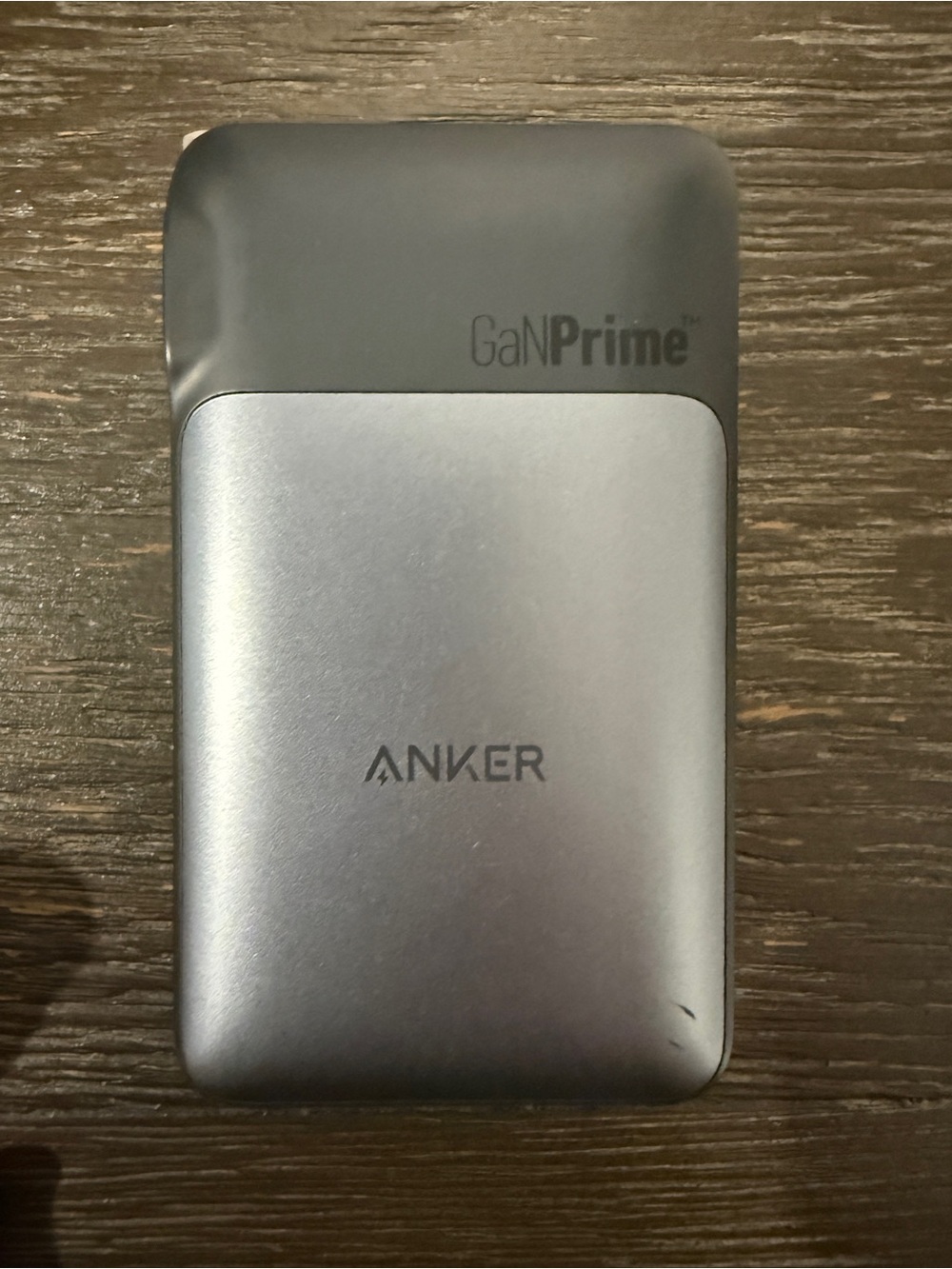 Anker GaNPrime Portable Charger - Silver and Dark Gray